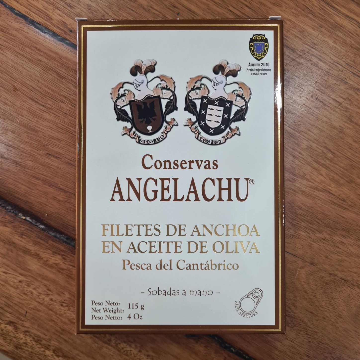 Conservas Angelachu Anchovies Finest Spanish anchovies The Cheese